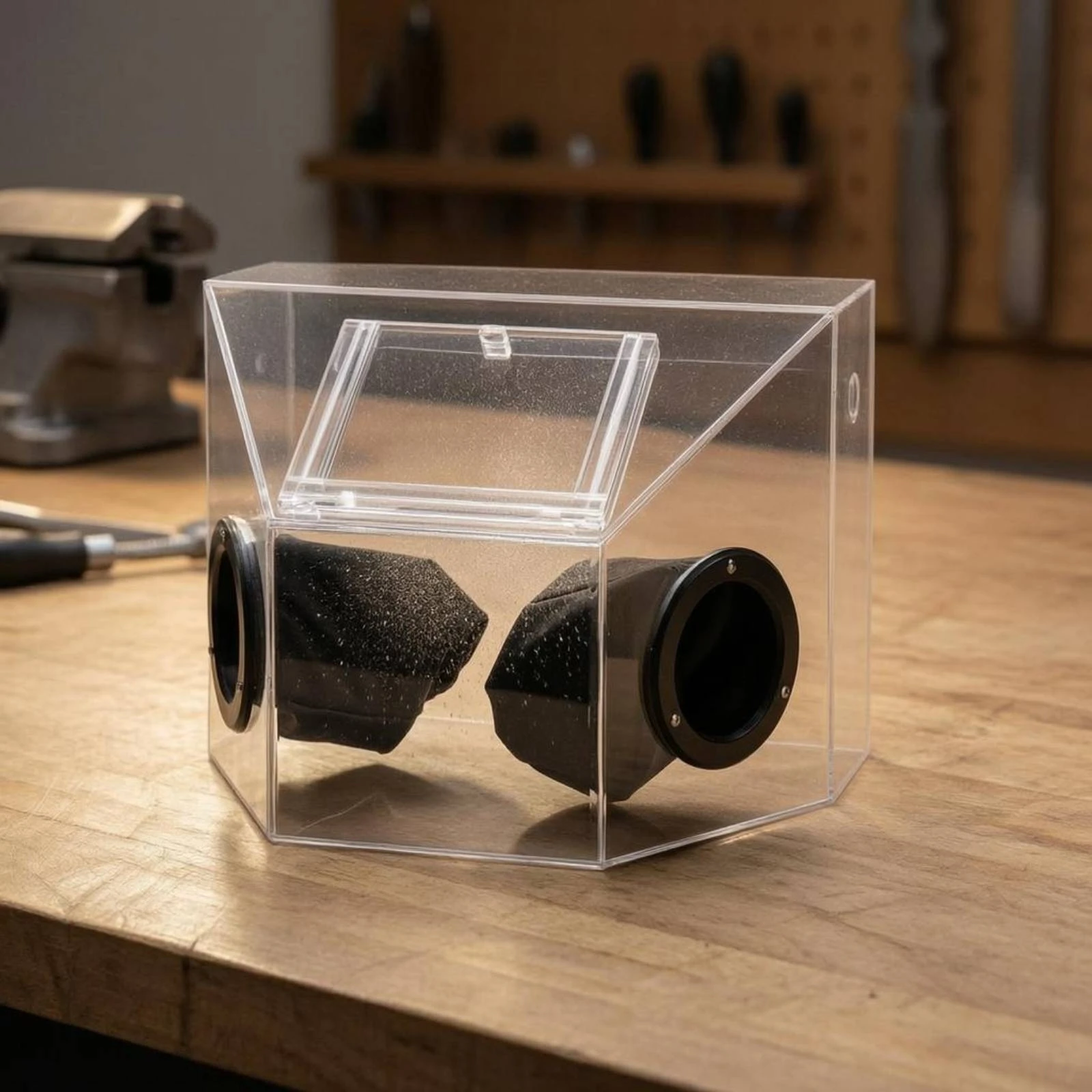 Acrylic Dust Box Transparent Dustproof Enclosure