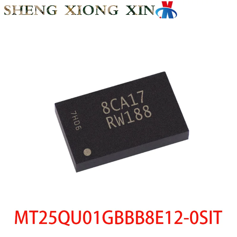 

5pcs/lot 100% NEW MT25QU01GBBB8E12-0SIT 24-T-PBGA Memory Chip MT25QU01 RW188 Integrated Circuit