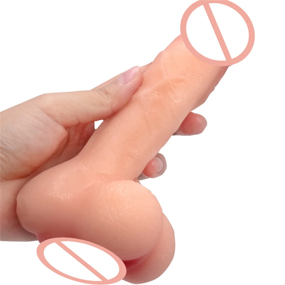 2 in 1 Masturbator Realistic Dildo Anal Plug Male Masturbation Cup G Spot Buttplug Adult Sex Toys for Women Men Penis Soft Dick