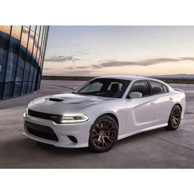 توم AutoDodge شاحن الملحقات Hellcat WIde طقم الجسم ل شاحن دودج 2015-2023 ترقية SRT نمط دودج شاحن Widebody عدة #4