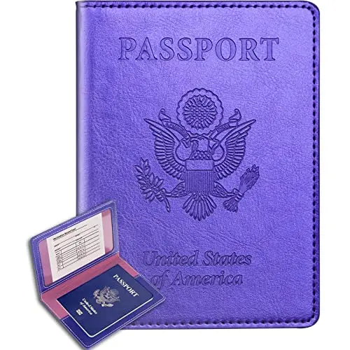 

Passport Holder for 2 Women Men Family Travel Must Haves, Passport Wallet Passport Cover Case, Passport and Vaccine Card Holder