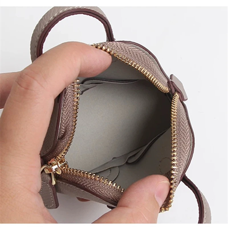 Bag Charms For Birkin Kelly Handbag Mini Wheel Shell Bag Pendant Earphone Bag Decoration Accessory Gift