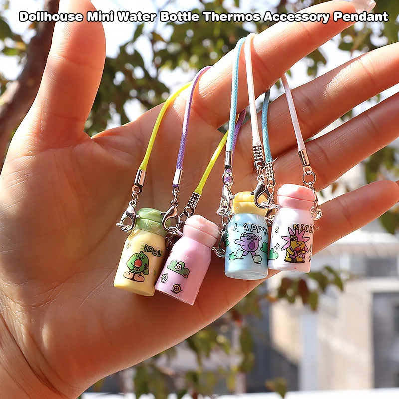 1:12 Dollhouse Baby House Mini Water Bottle, Water Cup, Model Learning Scene Doll Accessories Decoration