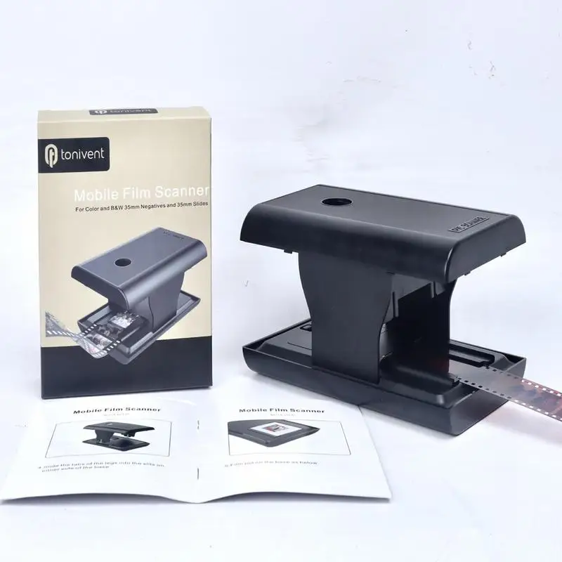 Mobile Film Scanner Folding Slide And Negative Scanner With LED Backlight 35mm/135mm Slide & Negative Scanners Suitable For