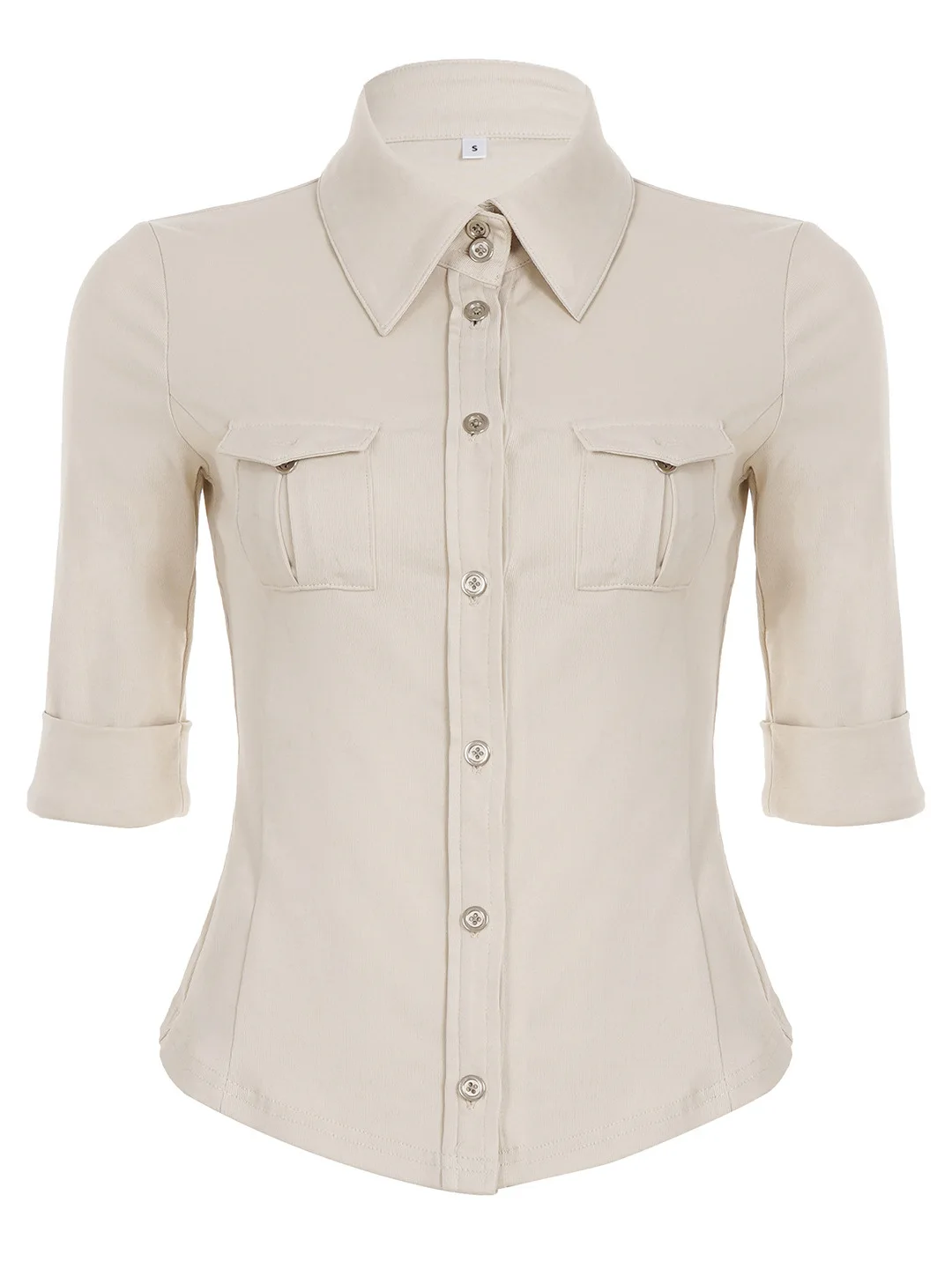 

Женская рабочая одежда с воротником irt Five-Quarter Sve Faionable Slim Fit Sun Protection Китайское производство