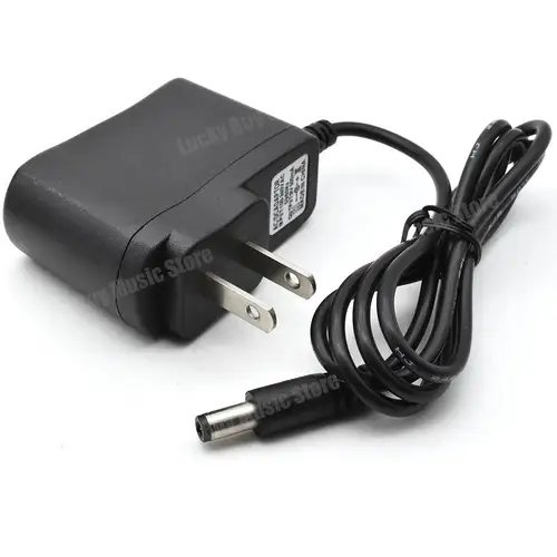 Imagen 2 del producto Fuente de alimentación conmutada para pedal de guitarra, adaptador de efecto de pedal de pie, polaridad inversa negativa en el interior, CA/CC 9V, alta calidad, 1 piezas