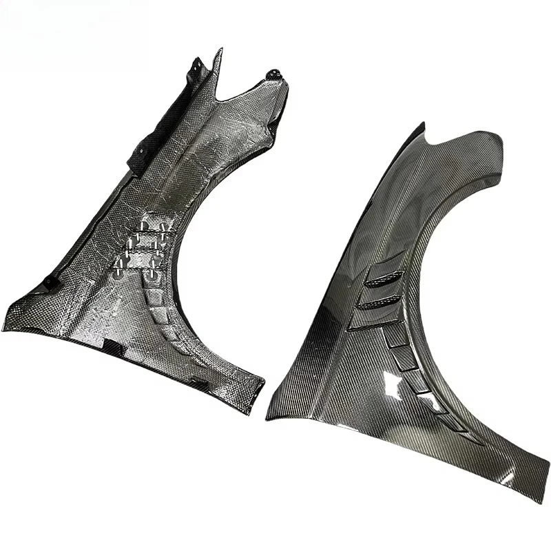 Dry Carbon Front Wheel Fender Upgrade Car Side Vent Fender  for Audi A3 S3 RS3