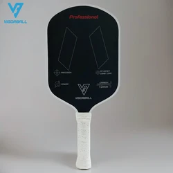 VIGORBALL Pickleball Paddle Frosted 3K Carbon Fiber Surface 13MM PP Honeycomb Core Offensive Paddle Enhanced Control& Power&Spin