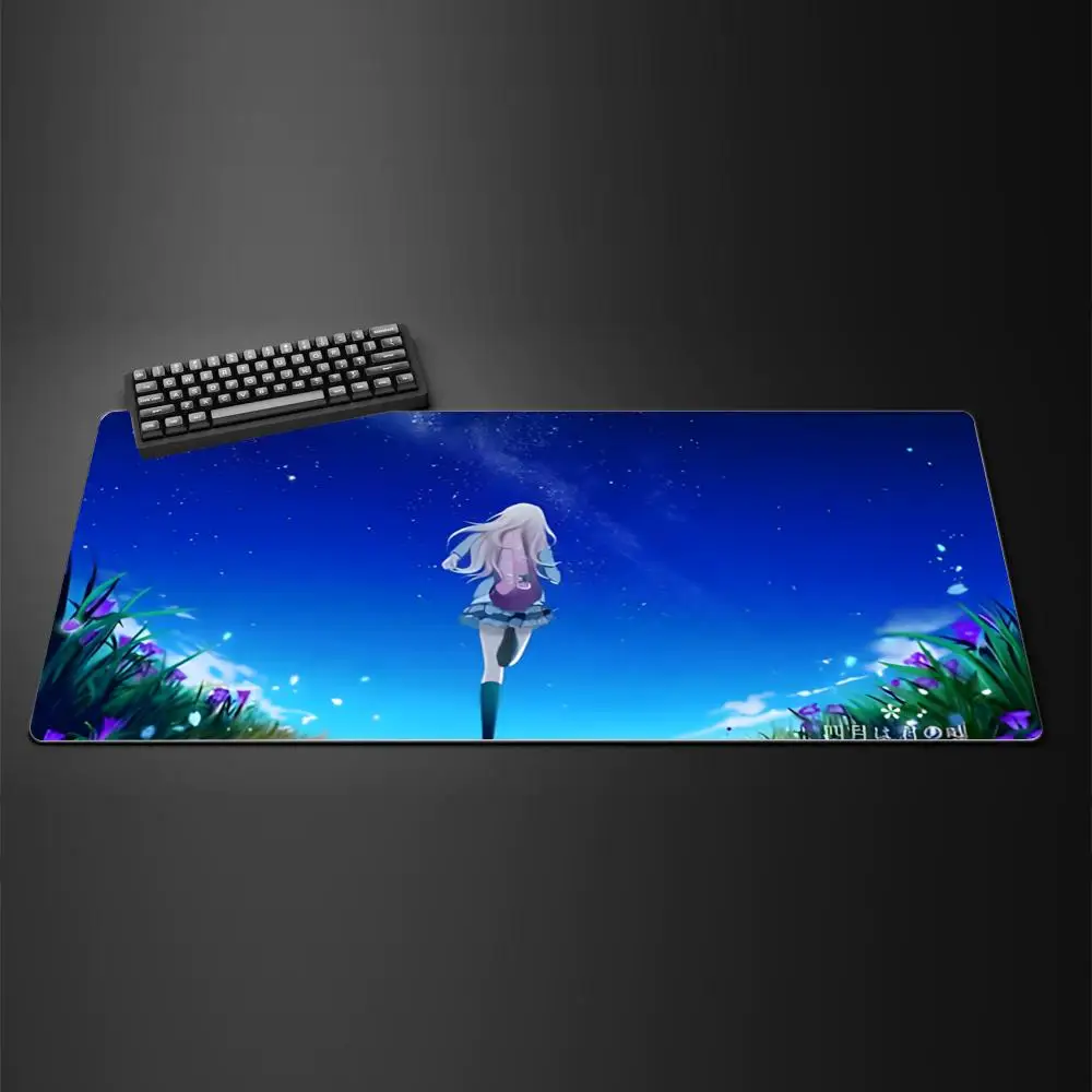 

Your Lie in April Mouse Pad Mousepad Large Gaming Mouse Pad LockEdge Thickened Computer Keyboard Table Desk Mat