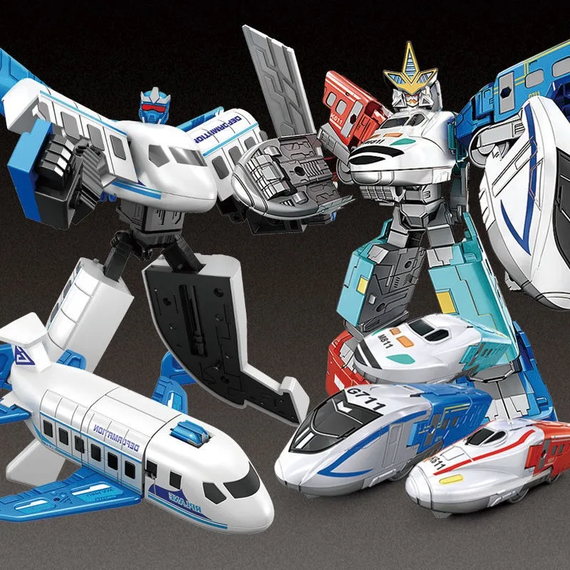 Fajne Zabawki Transformujące Chłopiec Czołg Model Militarny Anime Figurki Akcji Dinozaur Robot Samochód Film 4 Klasyczny Prezent dla Dzieci