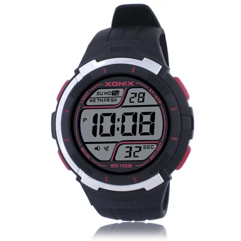 

XONIX Top Brand 2025 Mens Classics Sports Watches Swim Diver Digital LED Military Fashion Casual Electronics Wristwatches GS