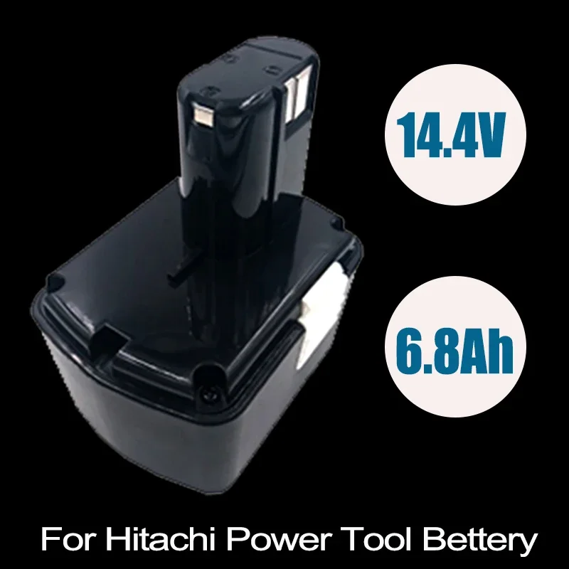 

For Hitachi 14.4V 6800mAH Replaceable Power Tool Battery CJ14DL DH14DL EBL1430 BCL1430 BCL1415