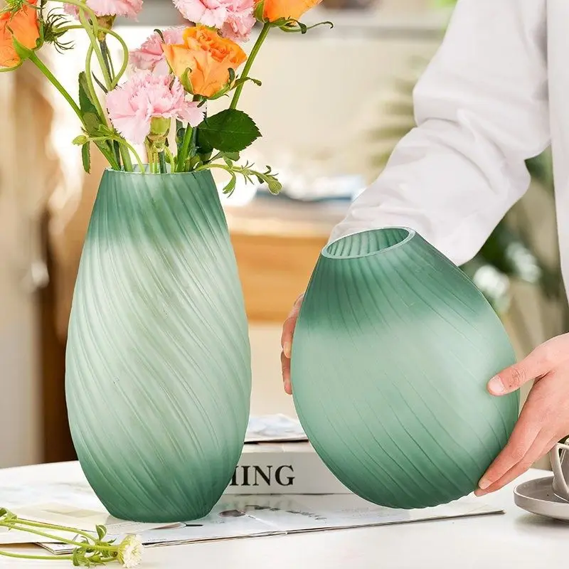 

Luxury High-grade Glass Vases, Household Decoration, Creative Living Room, Water Raised Flower Arrangement, Table Vase