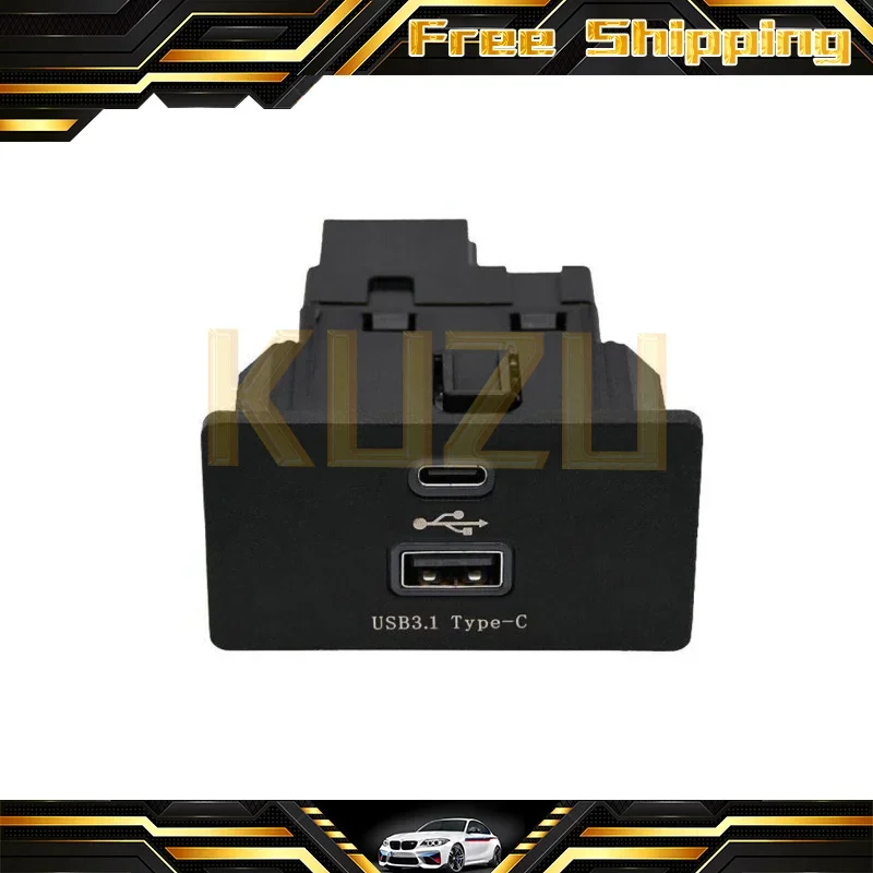 HC3Z-19A387-E HC3Z-19A387-D HC3Z-19A387-B Media Hub USB Module Sync Double Port For Ford EDGE F-150 F-250 F-350