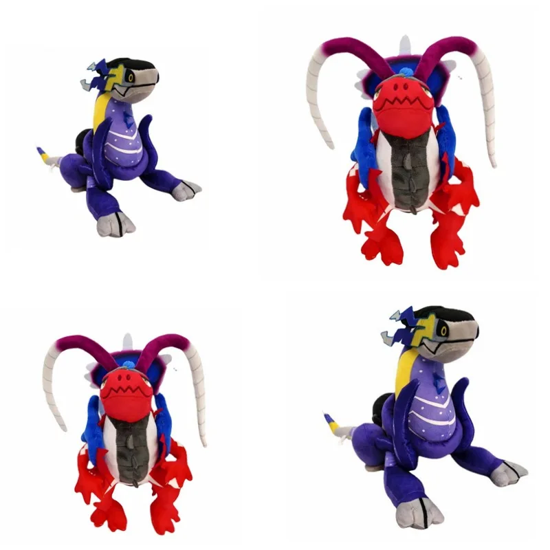 Anime pokemon koraidon miraidon figuren modell puppe scharlachrot violett serie spielzeug monster peripherie geräte kawaii kind geschenk