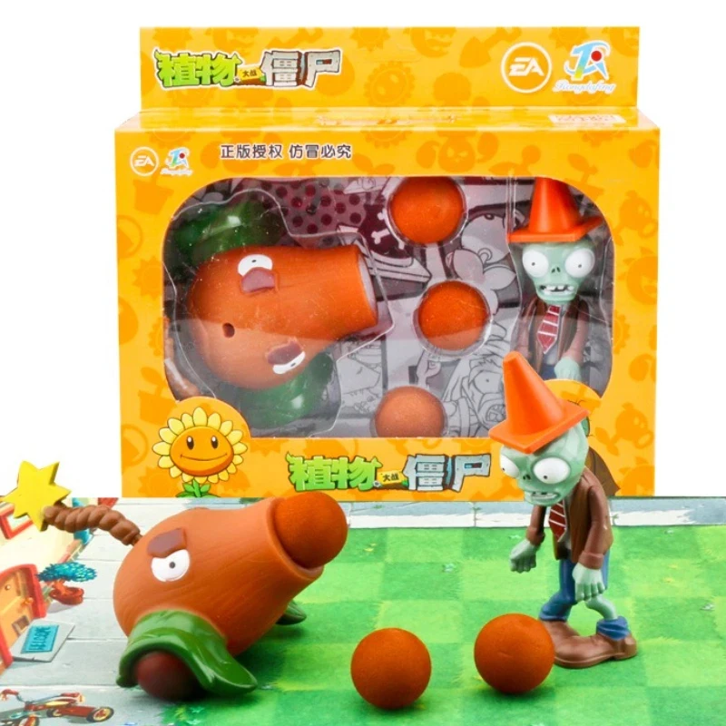 Plants VS Zombies 2 Kaktus-Erbsenschützer Kokosnuss-Kanone A.K.E.E Spielzeug-Set 6 Stile Spielfiguren Weiche Silikon-Zombies Geburtstagsgeschenk-Spielzeug – Detail 4