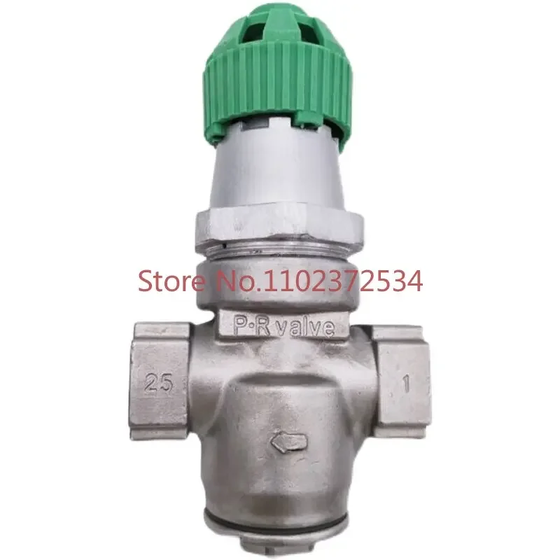 Steam bellows pressure reducing valve CY14H-16P adjustable direct acting stainless steel thread DN15 20 25