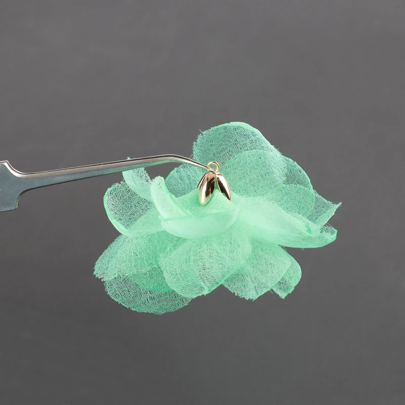 assoonas, F158, Schmuckzubehör, Schmuckherstellungszubehör, handgefertigt, Blumenform, Anhänger, DIY-Ohrringanhänger, 10 Stück/Lot – Detail 5