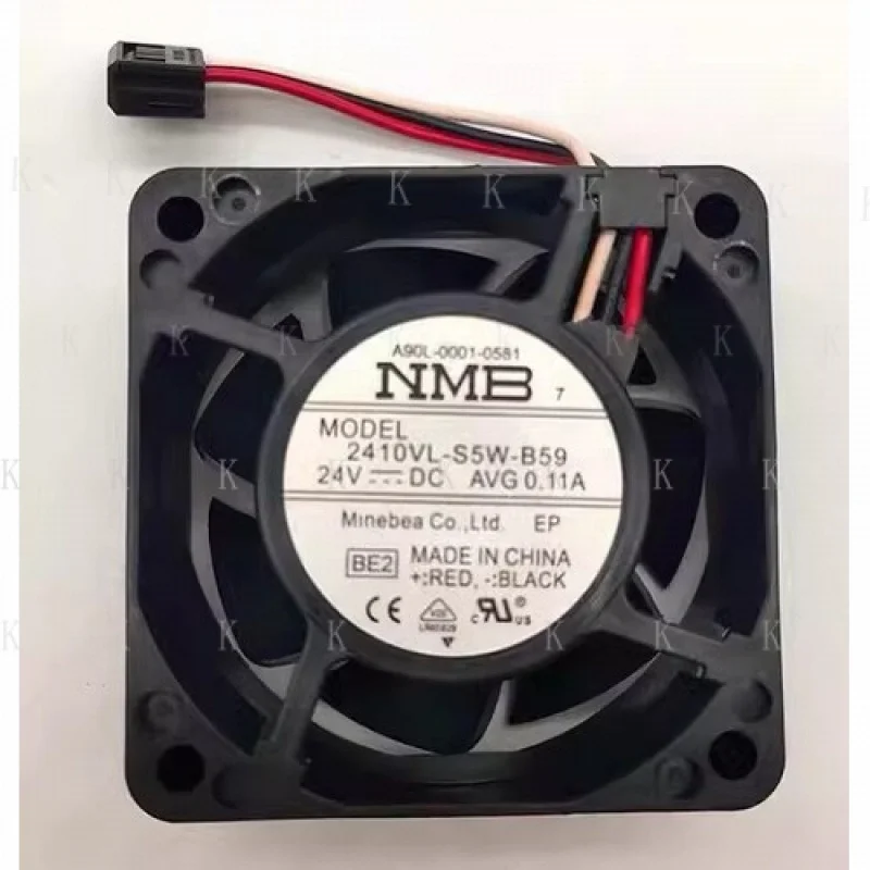 

C FOR NMB 2410VL-S5W-B59 DC24V 0.11A 3-Pin Silent Cooling Fan