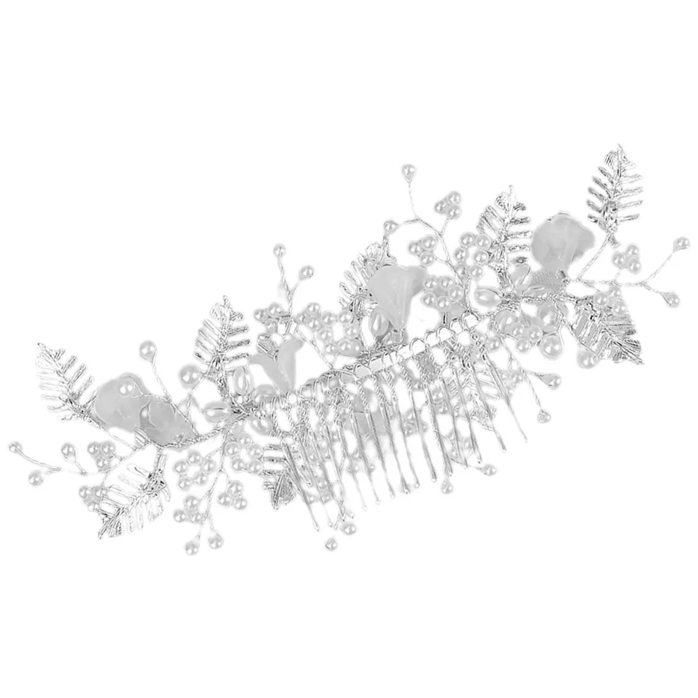 

Bridal Hair Accessories for Women Ornaments Comb Clips Bride Rhinestone Combs Vintage