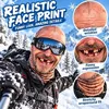 3D Face Balaclava Hat Funny Full Face Covering Hood Balaclava Motorcycle Riding Skiing Face Mask Balaclava Outdoor Warm Hat 6