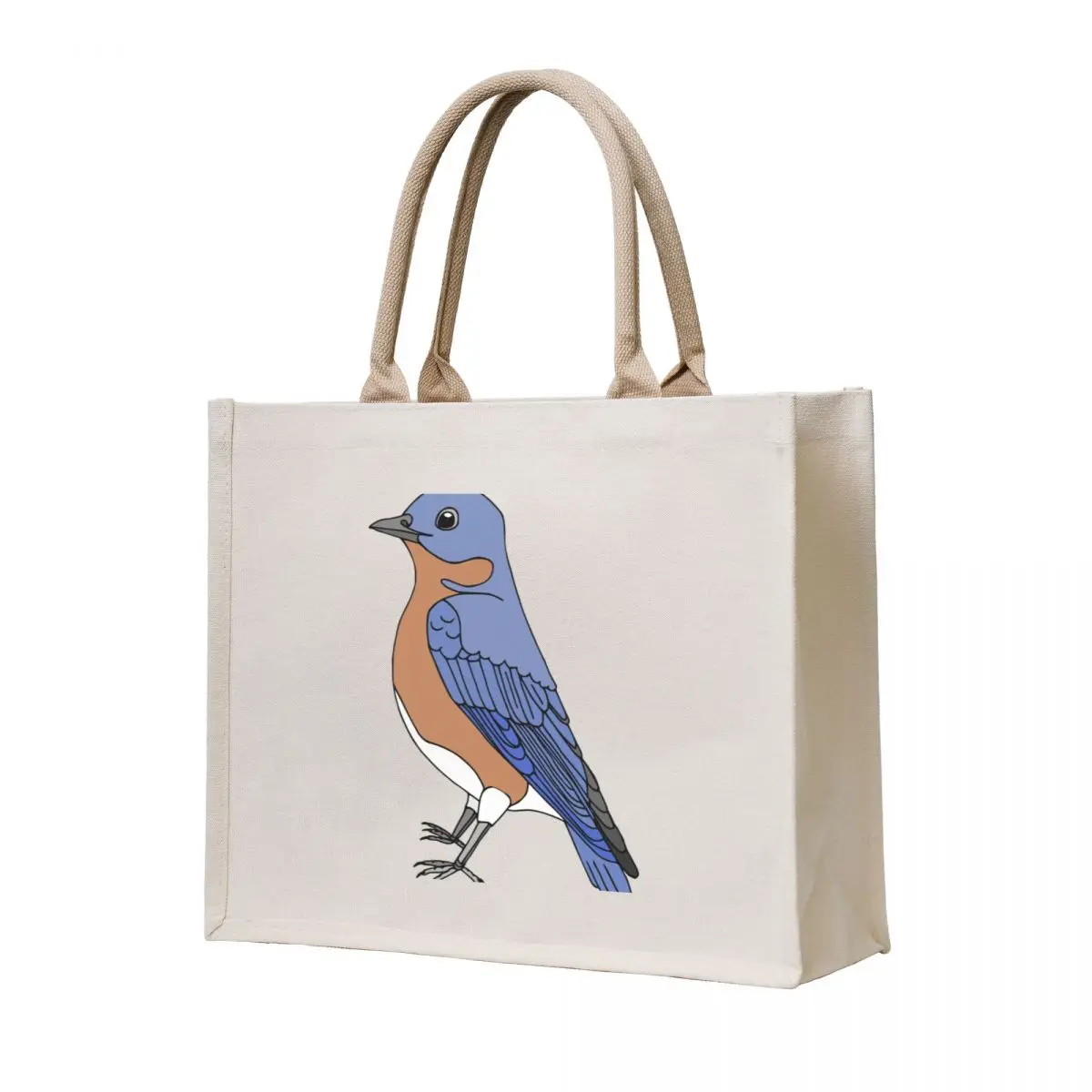 

Eastern Bluebird Tote Bag canvas tote bags Beach bag Handbags