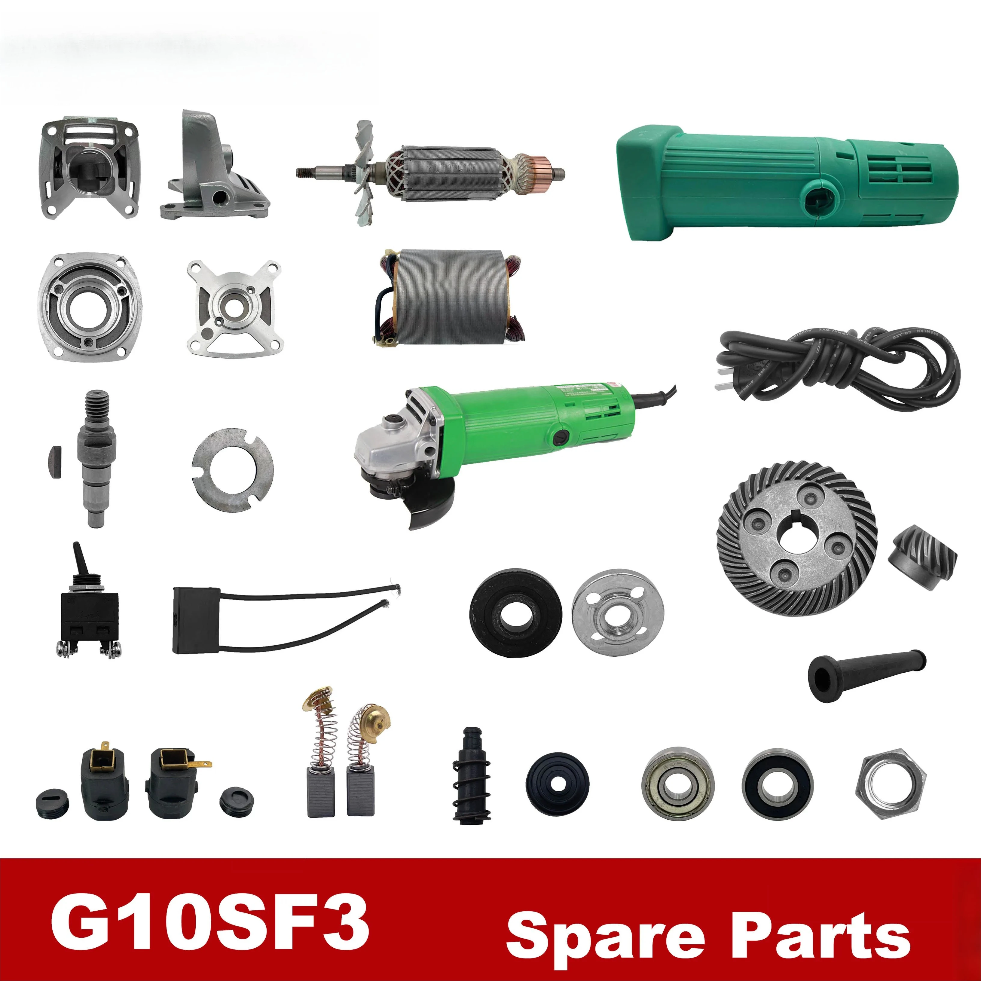 

Запасные части для угловой шлифовальной машины G10SF3