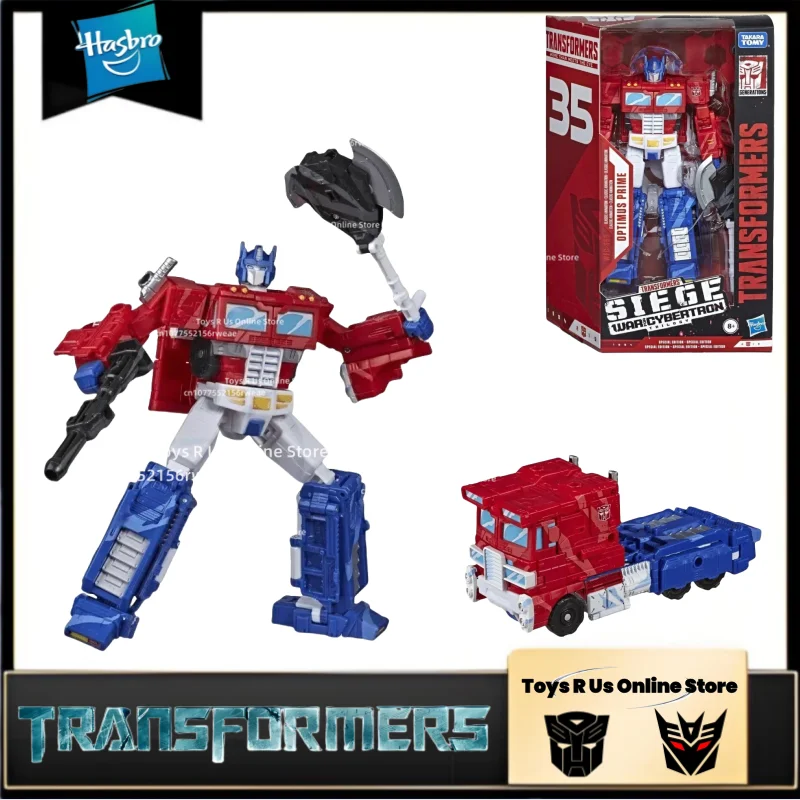 

In Stock Hasbro Transformers G Series WFC-S65 Optimus Prime G1 Movie Cartoon Action Figure Anime Movable Robot Collectible Toys