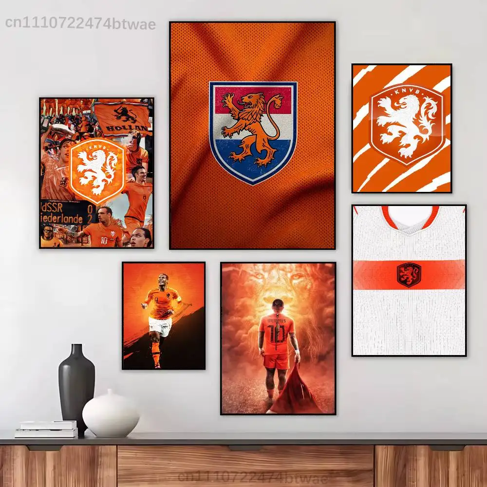 

2026 WC Nederlands NED HD canvas advanced aesthetic Printing Paper Wall Art for Living Room Home Decor
