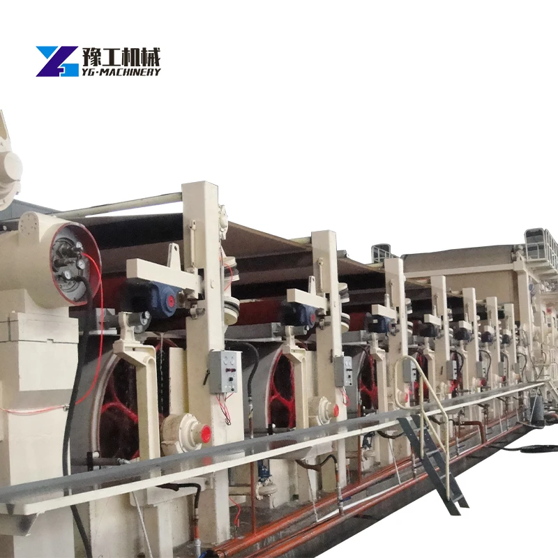Paper Factory Waste Paper Recycling Machine 1092mm Bobbin Making Machine