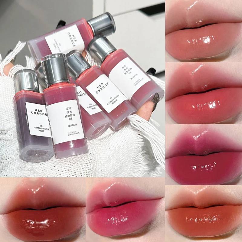 HERORANGE クリスタル グロス リップ ラッカー: 持続性の高い水分補給、ベタつかないフォーミュラ、ガラスのような輝きを手頃な価格で