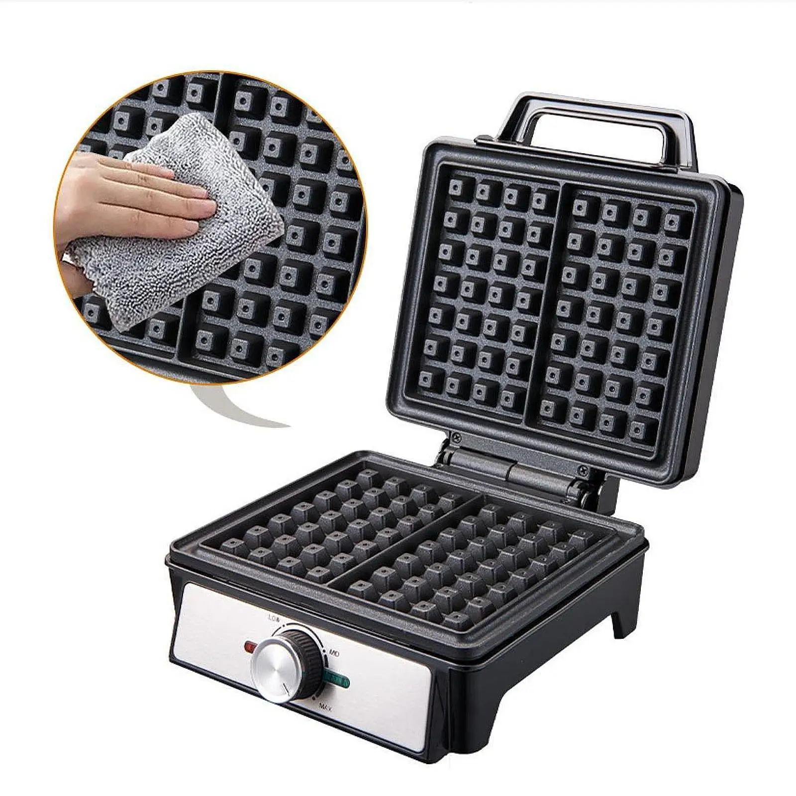 Waffle Maker Grilled Cheese Maker Waffle Machine for Home Restaurants Bakery