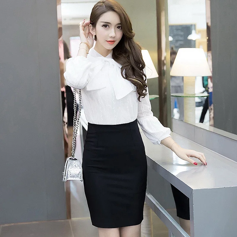 Women Skirt Solid Slim Sexy Pencil Skirt Fashion 2024 Elegant High Waist Skirts Womens Mini Skirt A560