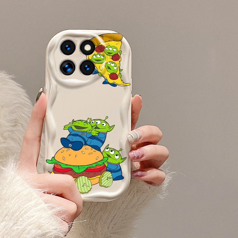 Sanrio Three-eyed Boys For Xiaomi Mi 14 12 12T 11 Lite Poco M6 X6 X5 X4 X3 M3 F4 Pro GT NFC 5G Wave Oil TPU Phone Case