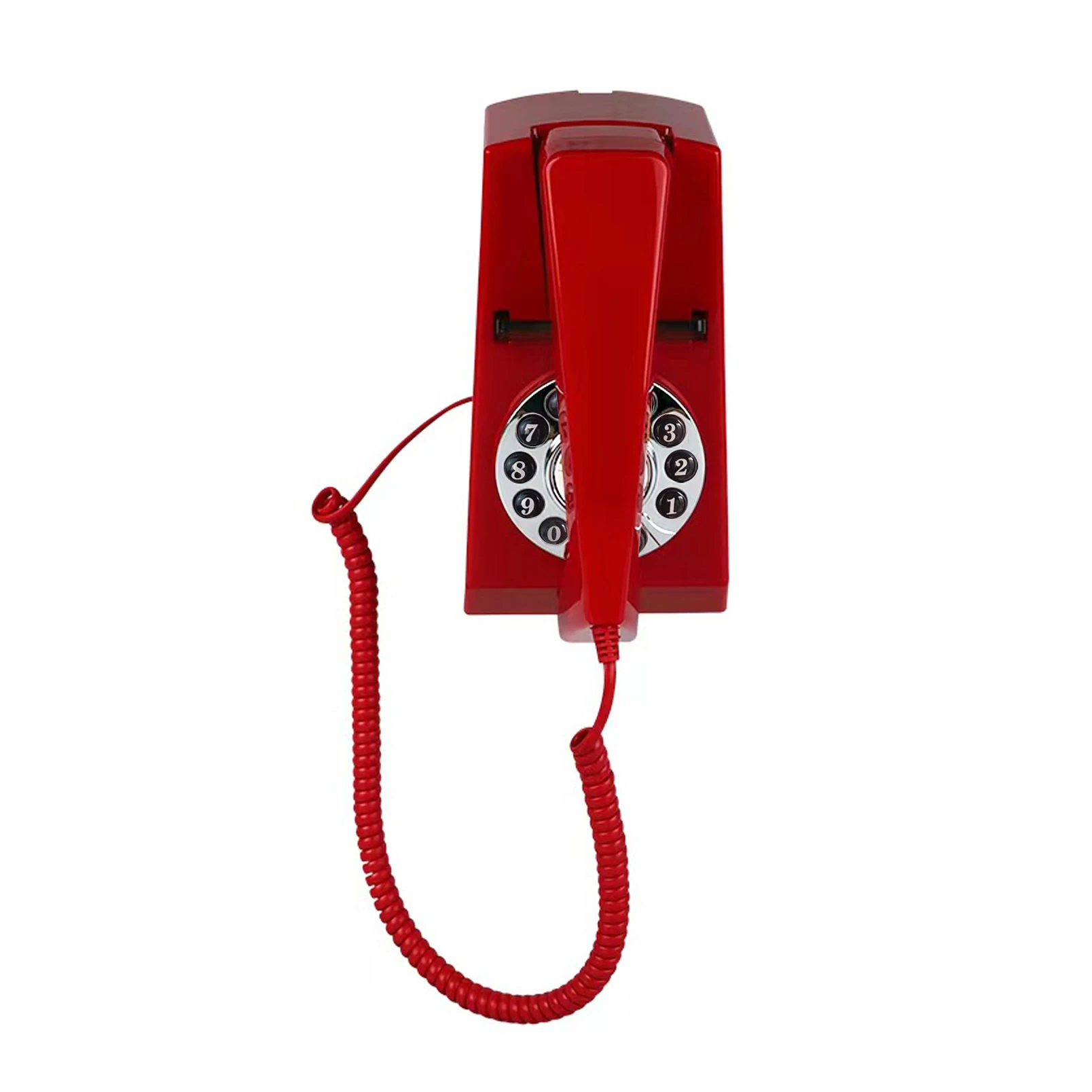 Corded Telephone, Wall Phone, Wall Telephone,Retro House Phone for Seniors, Wall-Mountable Telephone,Trimline Phone