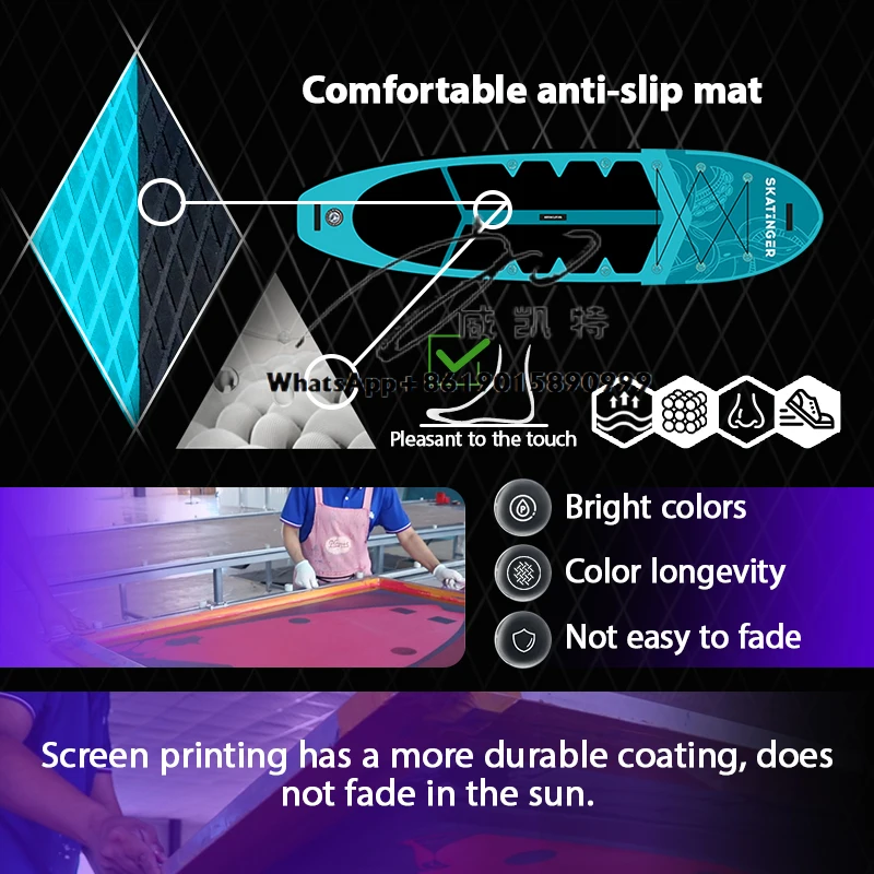 

Wholesale Electric sup Board 11' Stand up Paddle Board Inflatable Paddle Surf Waterplay Surfing Jet Surf Electric Surfboard