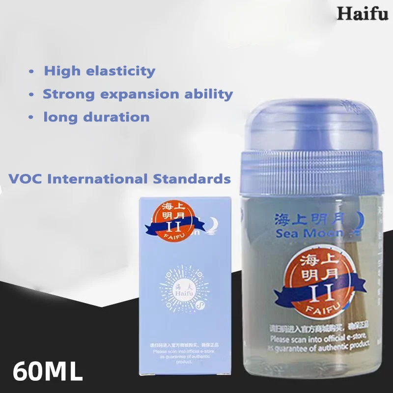 Haifu sea moon ii tênis de mesa desempenho impulsionador mar lua 2 ping pong solubilidade bond óleo voc tune 120ml cola tênis de mesa