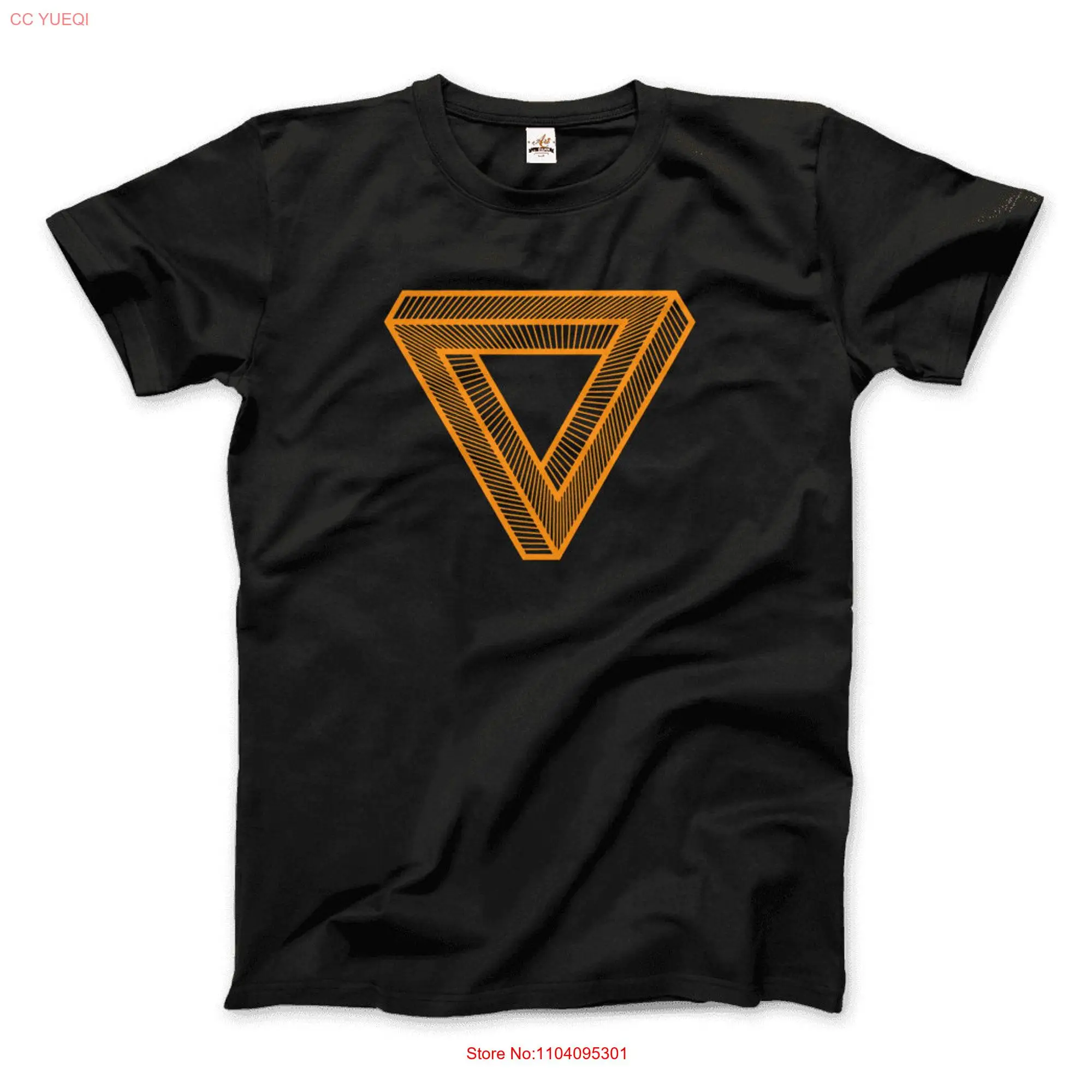 The Penrose Triangle From A Journey Through Time T Shirt long or short sleeves