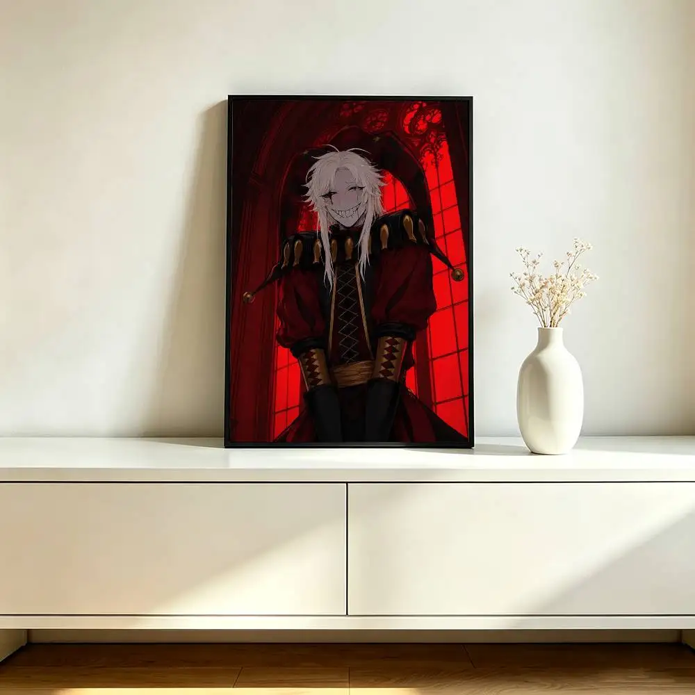 The F-Freak C-Circus P-Pierrot Poster Waterproof Wall Art Sticker For Bar Living Room Vintage Decor High Quality Print Gift