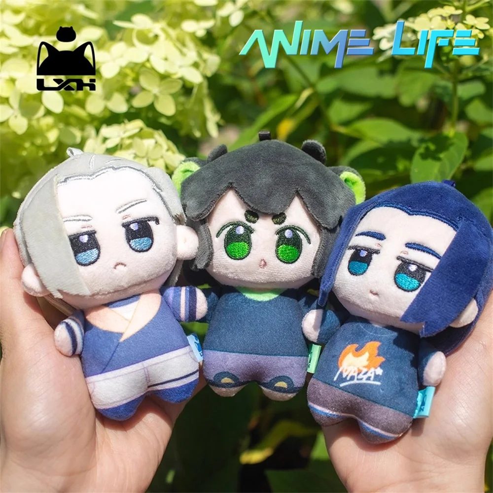 

Official Anime The Legend of Luo Xiao-Hei Wu Xian Naza Plushie 10cm Doll Toy Plush Keychain Pendant Original Cartoon Cosplay