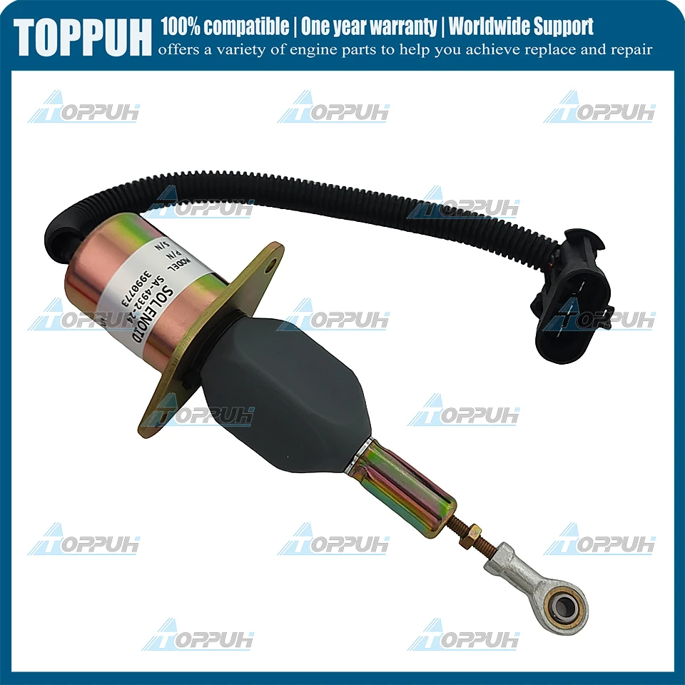 

SA-4932-24 24V Shut Off Solenoid 3990773 Solenoid Valve For Cummins