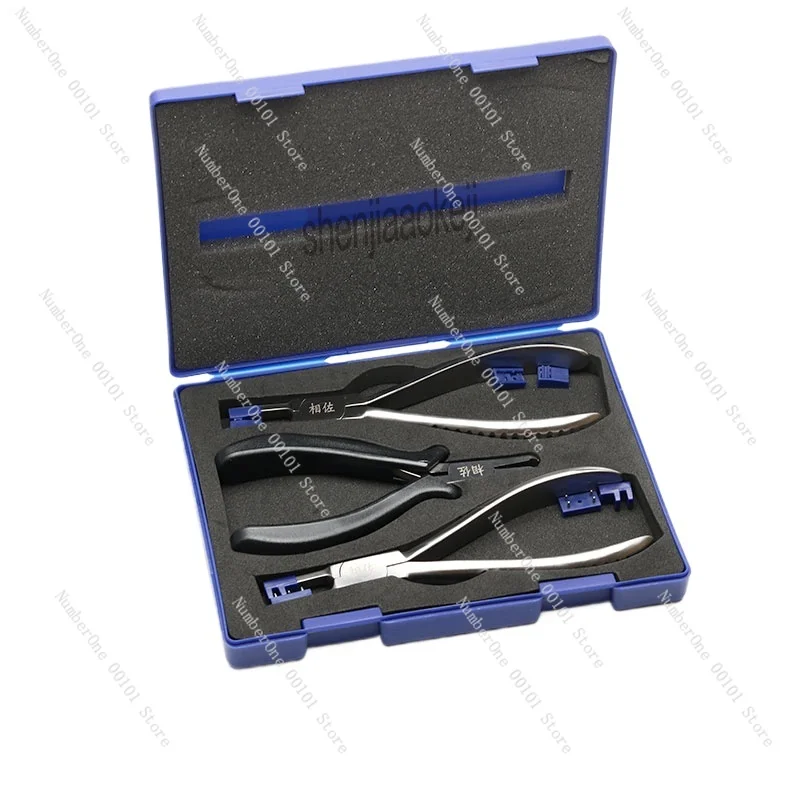 

New Rimless Disassembly Pliers Set Eyeglass Plier Tool Kit Loaded Tongs/Demolition Tongs/Cutting Pliers Set Glasses Equipment