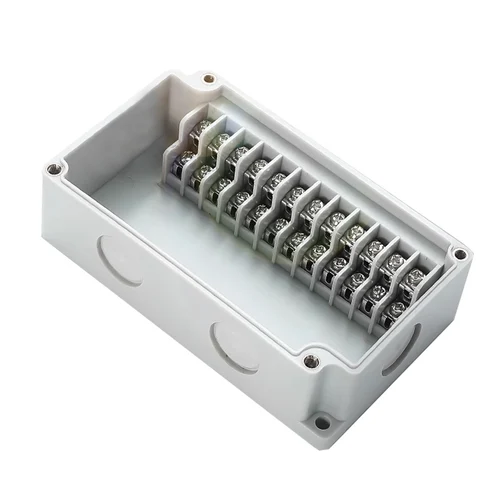 Imagen 2 del producto Caja de distribución de plástico para exteriores personalizada, caja de conexiones de Terminal impermeable, Monitor doméstico, caja de rama de Cable eléctrico