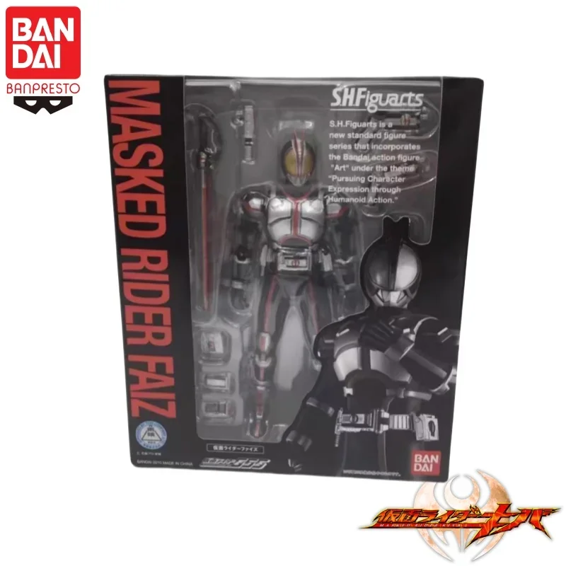In Stock Original Bandai Banpresto Kamen Rider Masked Rider Faiz Anime Action Figures Model Toys desktop Ornament collect Gifts