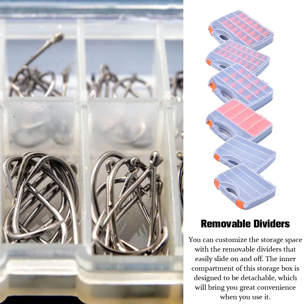 منظم حاوية إصلاح مقصورة المكسرات وشبكات تخزين صندوق الأدوات #2