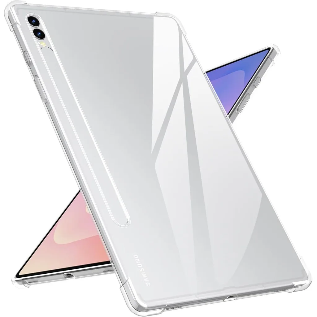 

Прозрачный чехол для Samsung Galaxy Tab S11 2025 11 дюймов 5G SM-X730/SM-X736 11 дюймов, защита, гибкий силиконовый противоударный чехол из ТПУ