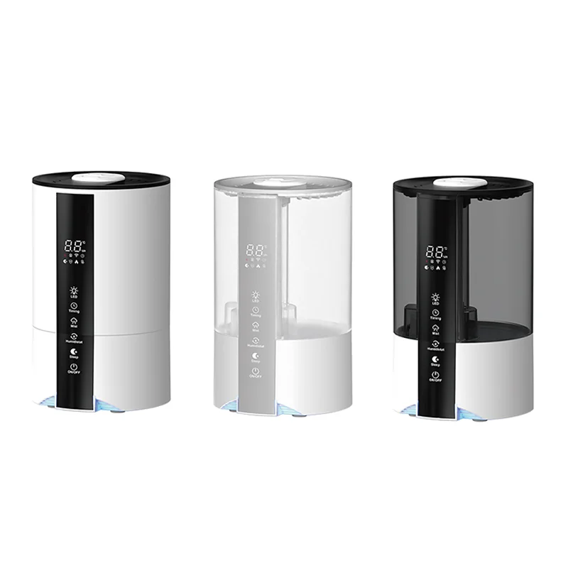 مياه علوية محمولة تضيف شاشة LED تعمل باللمس للتحكم في ضباب عالي 4.5 لتر مرطب هواء بالموجات فوق الصوتية للمنزل والفندق والمكتب #4
