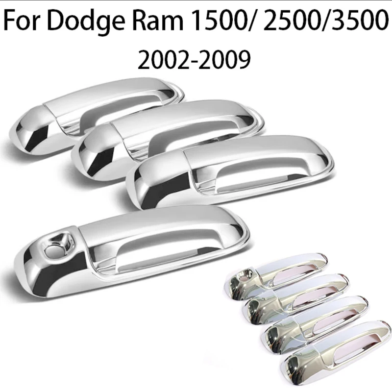 

Для 2002-2009 Dodge Ram 1500/2500/3500 Автомобильные внешние дверные ручки, крышки чаши, колпачок, защитные накладки, часть добавления стиля