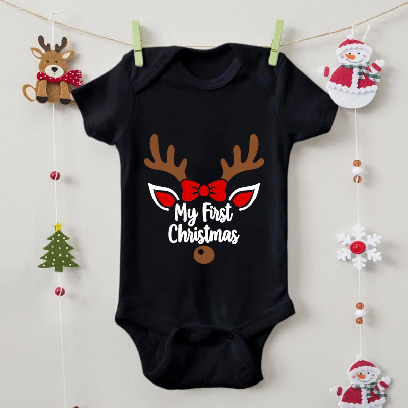 Cute Elk Deer Baby Onesies \