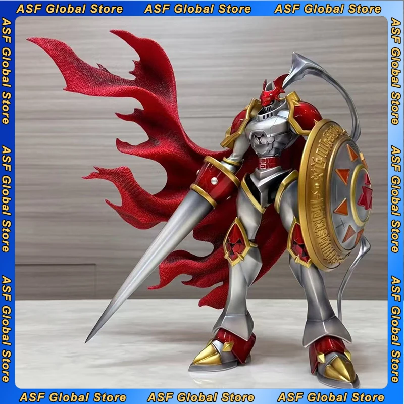 

Digimon Anime Figure Gallantmon Matsuda Takato Guilmon Royal Knights Duke Peripheral PVC Model Desktop Ornaments Gifts Toys Kids